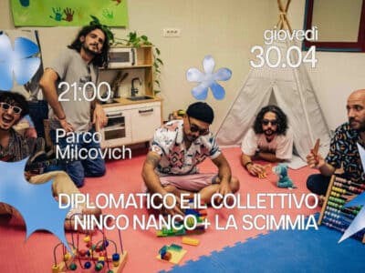 Diplomatico e il collettivo Ninco Nanco + La Scimmia in concerto