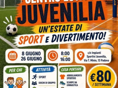 Centro estivo Juvenilia Buon Pastore – Giugno 2026